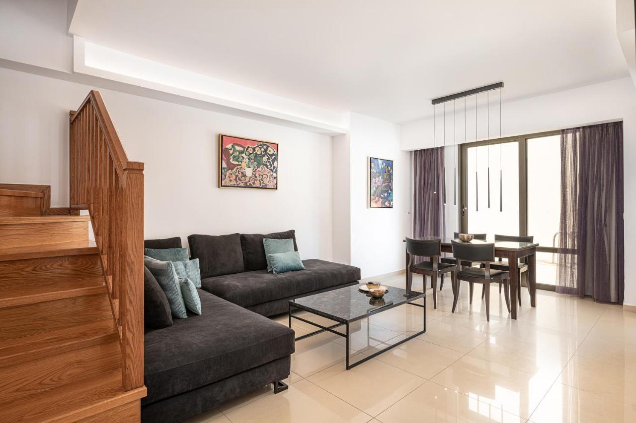 ปอร์โต ปลาตาเนียส บีช รีสอร์ต แอนด์ สปา Hotel ปลาเตเนียส ภายนอก รูปภาพ A living room