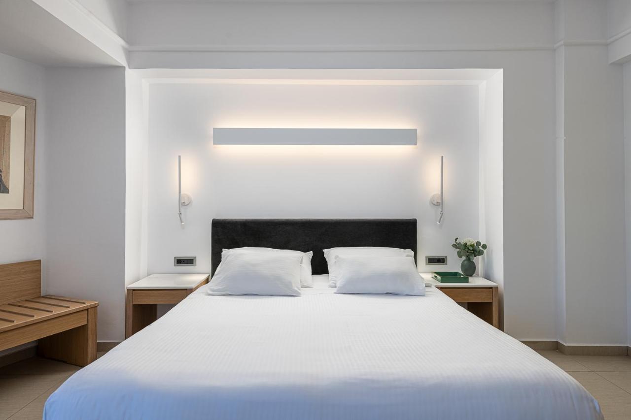 ปอร์โต ปลาตาเนียส บีช รีสอร์ต แอนด์ สปา Hotel ปลาเตเนียส ภายนอก รูปภาพ A bedroom at the hotel